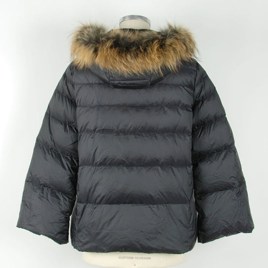 Emilio Romanelli Black Polyamide Women Jacket $846.00 Emilio Romanelli Luzworld
