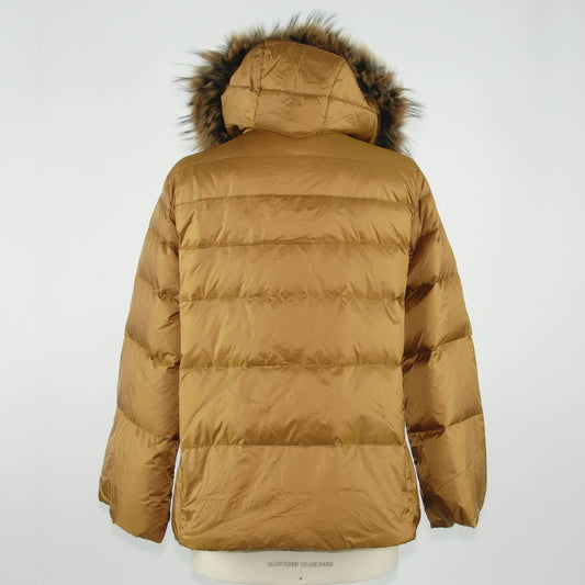 Emilio Romanelli Yellow Polyamide Women Coat $846.00 Emilio Romanelli Luzworld