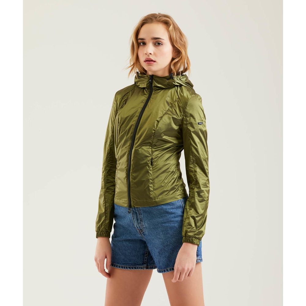 Refrigiwear Green Polyamide Women Jacket $341.00 Refrigiwear Luzworld