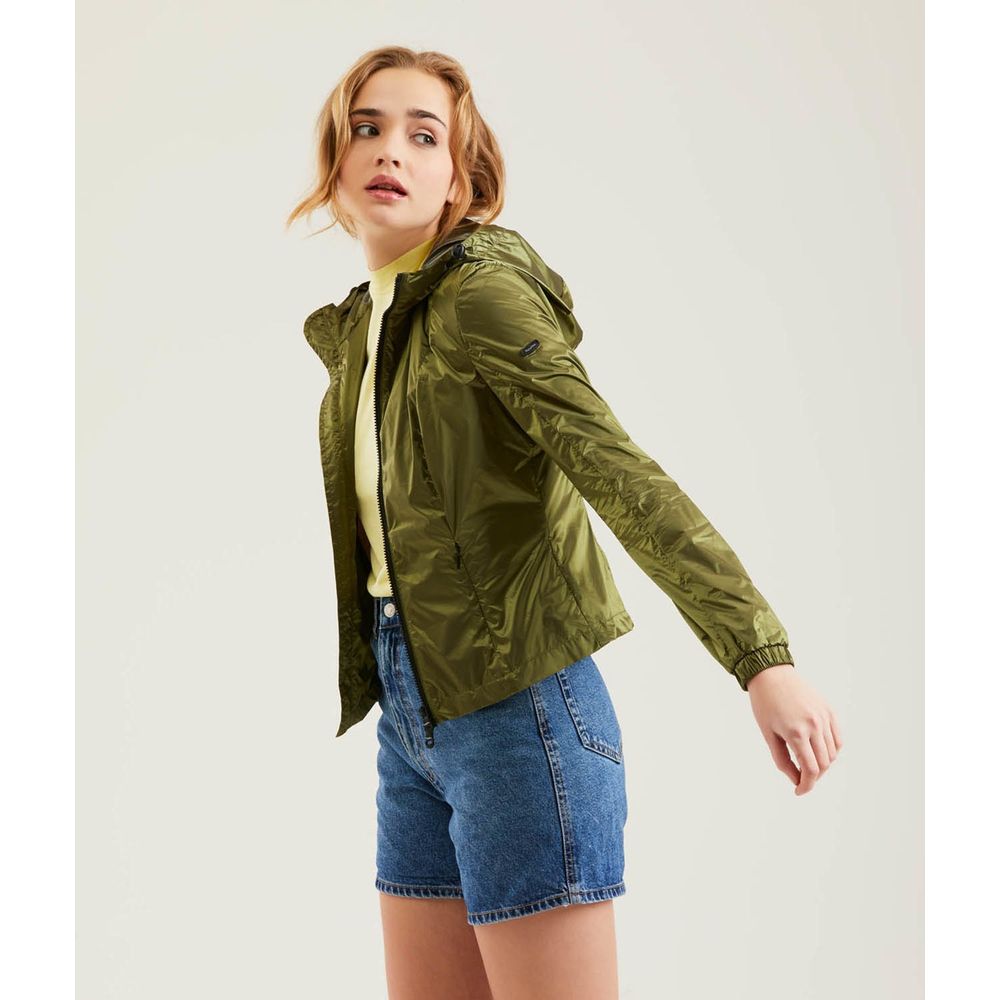 Refrigiwear Green Polyamide Women Jacket $341.00 Refrigiwear Luzworld