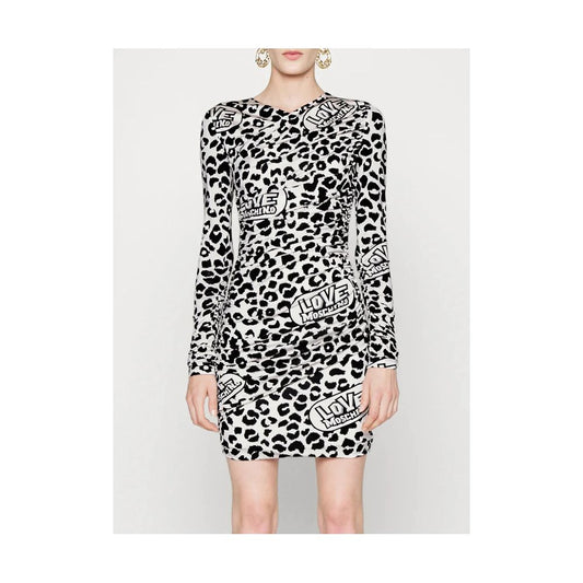 Love Moschino White Viscose Women Dress $610.00 Love Moschino Luzworld