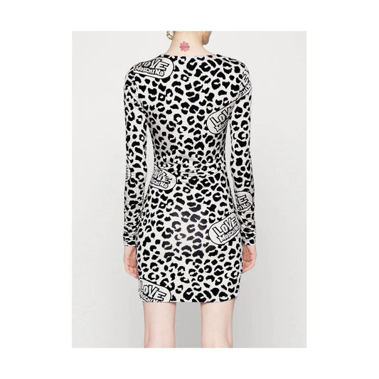 Love Moschino White Viscose Women Dress $610.00 Love Moschino Luzworld
