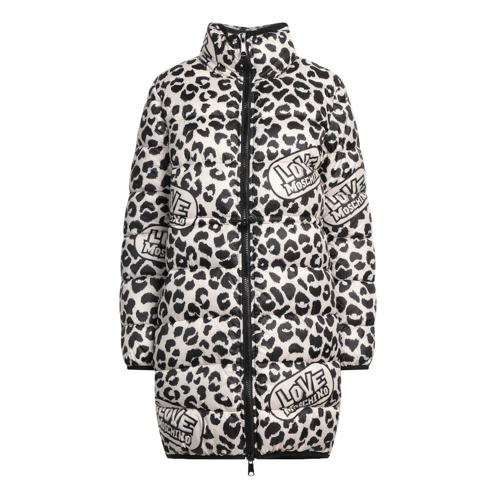 Love Moschino Chic Leopard Print Down Jacket $758.00 Love Moschino Luzworld