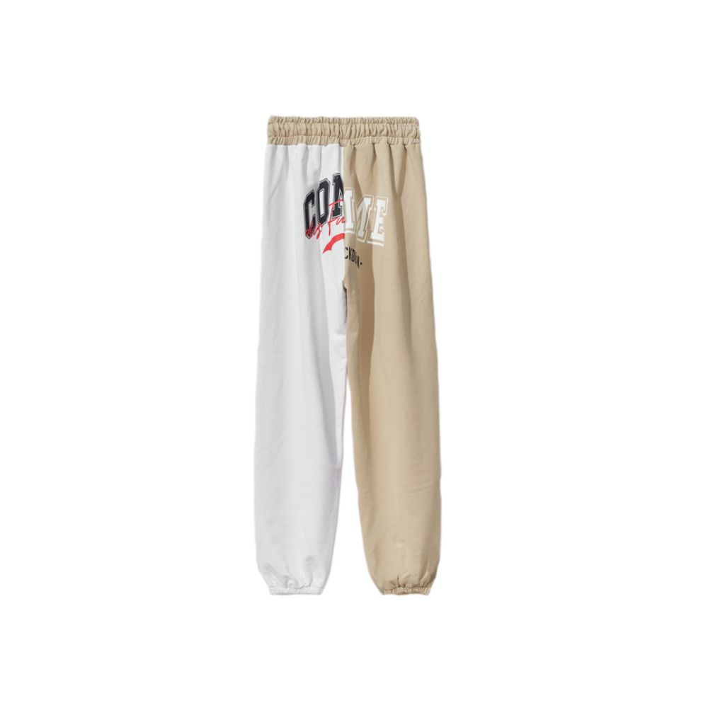 Comme Des Fuckdown Beige Cotton Women Sweatpant $210.00 Comme Des Fuckdown Luzworld