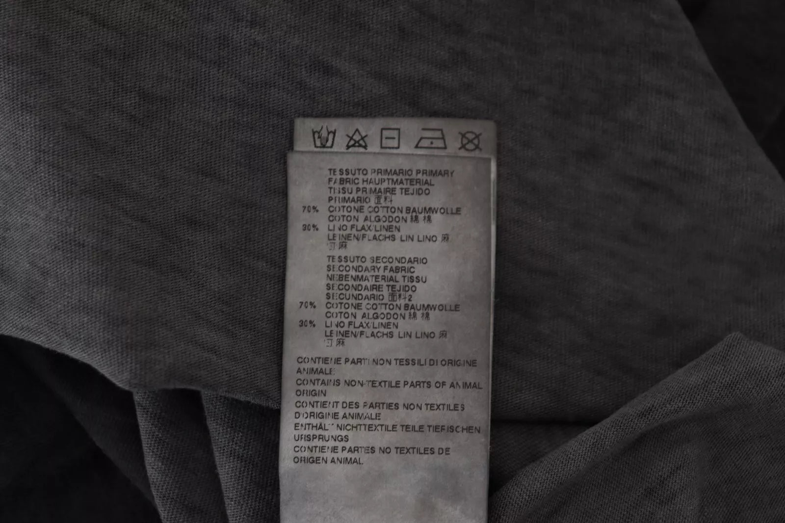 Dsquared² Black Cotton Linen Long Sleeves Pullover Sweater $913.00 Dsquared² Luzworld