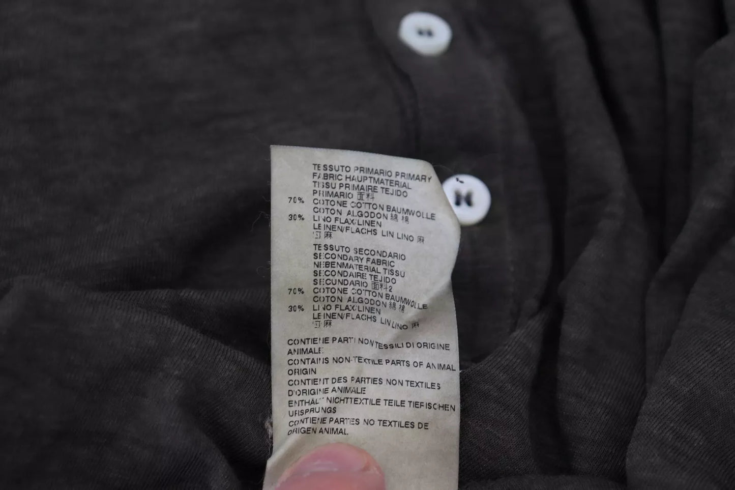 Dsquared² Gray Cotton Linen Long Sleeves Pullover Sweater $913.00 Dsquared² Luzworld