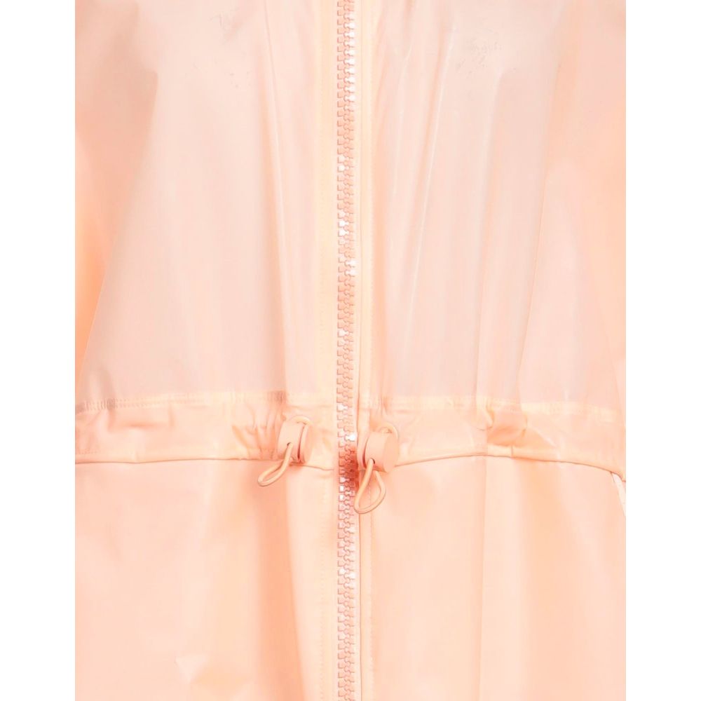 Elisabetta Franchi Powder Pink Long Waterproof Jacket $1003.00 Elisabetta Franchi Luzworld