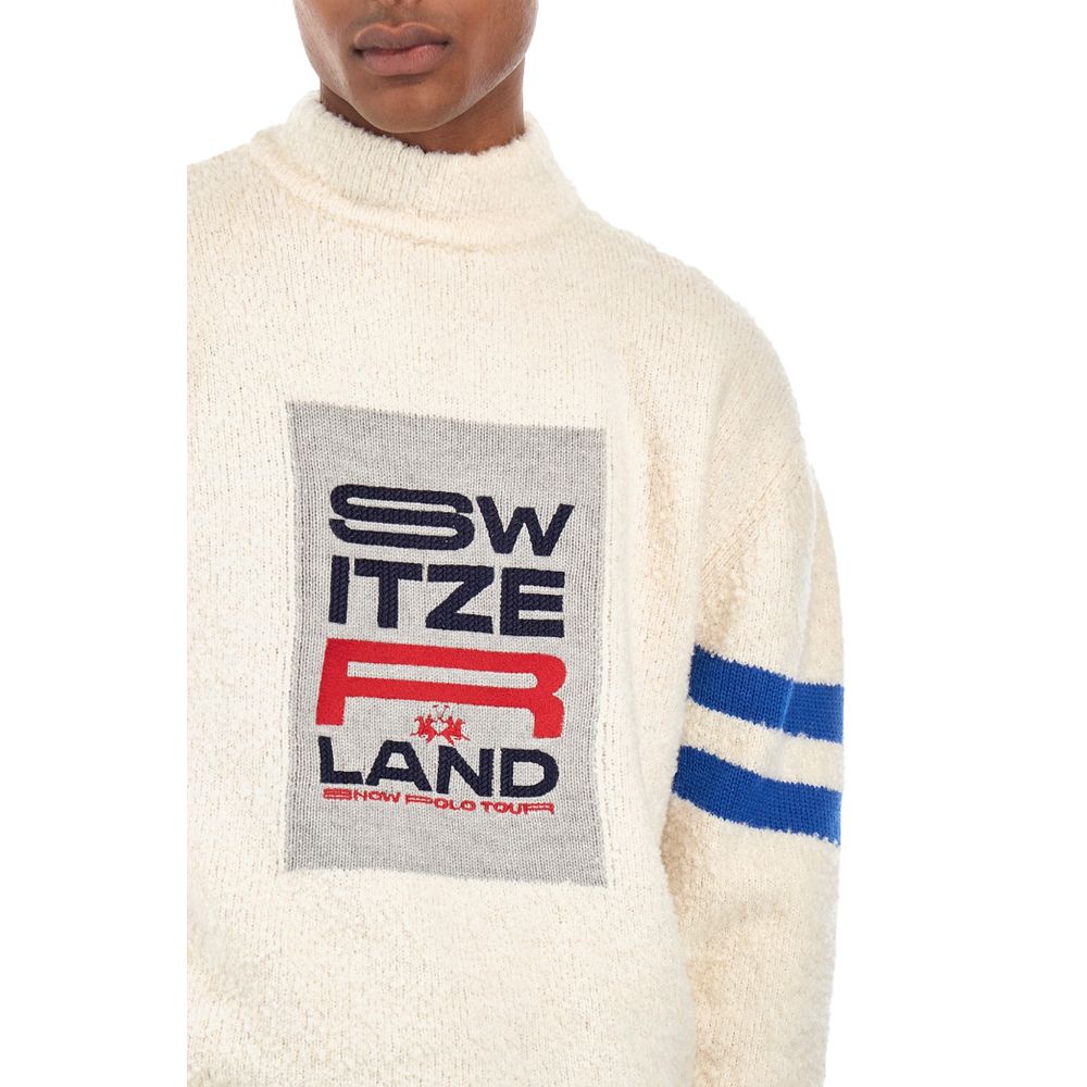 La Martina White Polyamide Sweater $567.00 La Martina Luzworld