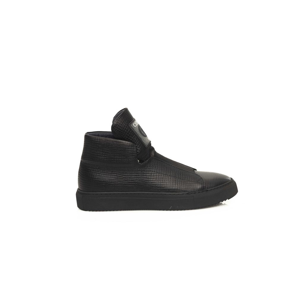 Cerruti 1881 Black Calfskin Men Sneaker $593.00 Cerruti 1881 Luzworld