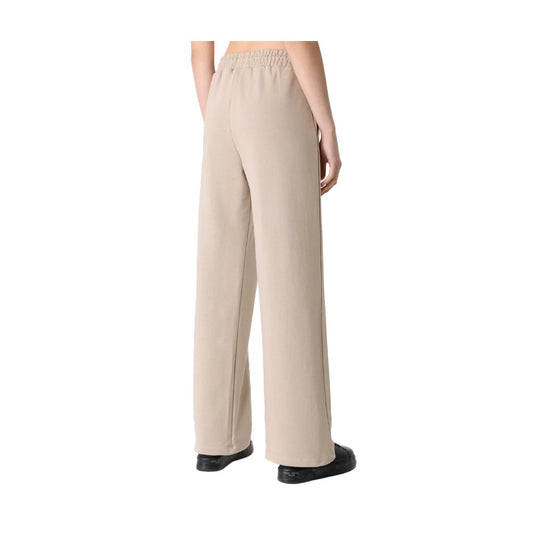Comme Des Fuckdown Beige Cotton Women Palazzo Pants $208.00 Comme Des Fuckdown Luzworld