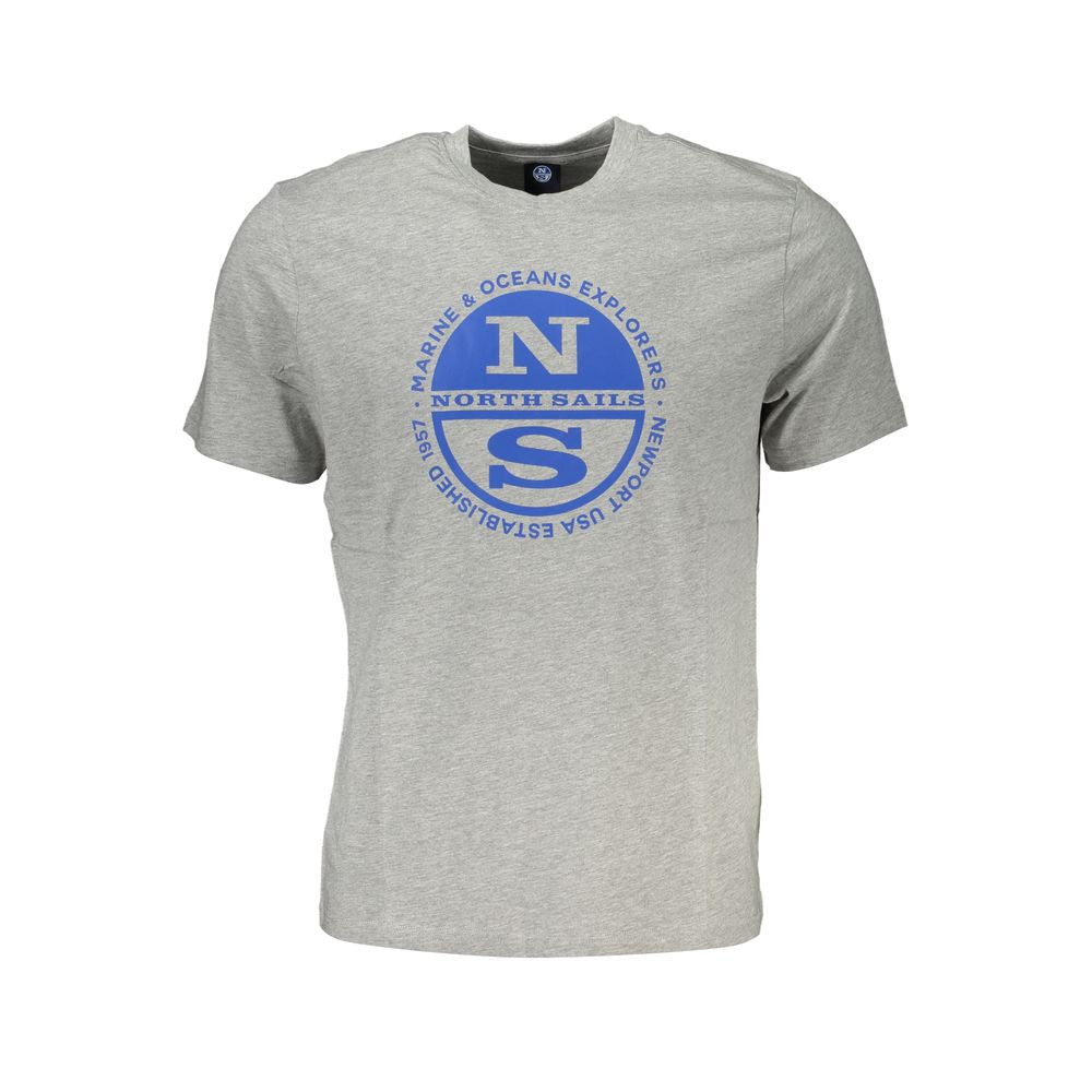 North Sails Gray Cotton T-Shirt $129.00 North Sails Luzworld