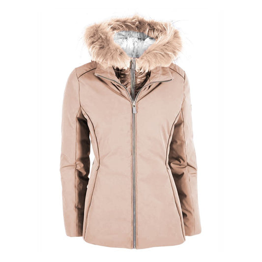Yes Zee Beige Polyamide Women's Jacket $534.00 Yes Zee Luzworld