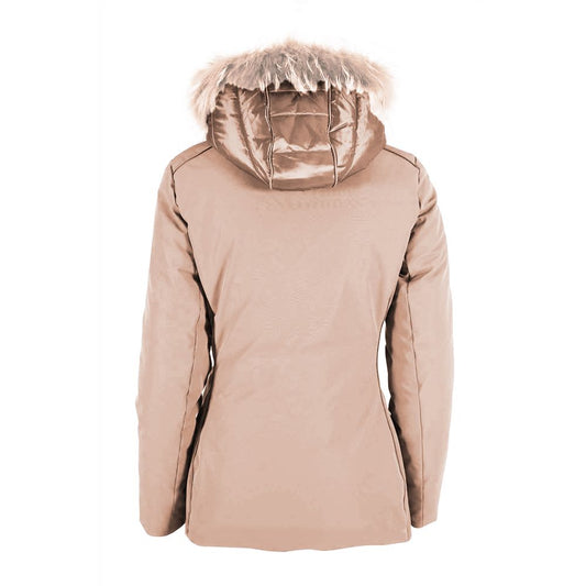 Yes Zee Beige Polyamide Women's Jacket $534.00 Yes Zee Luzworld