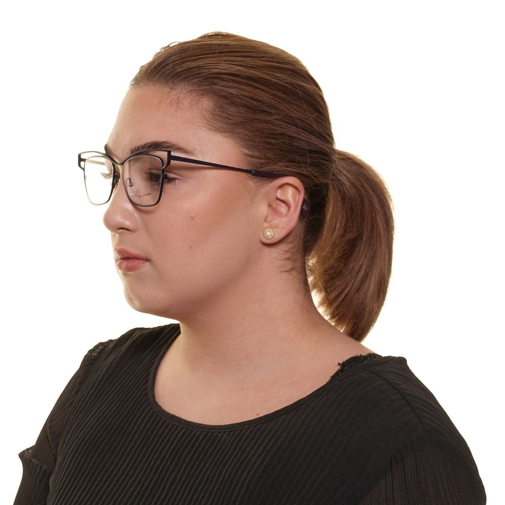 Yohji Yamamoto Gray Women Glasses Frame $827.00 Yohji Yamamoto Luzworld