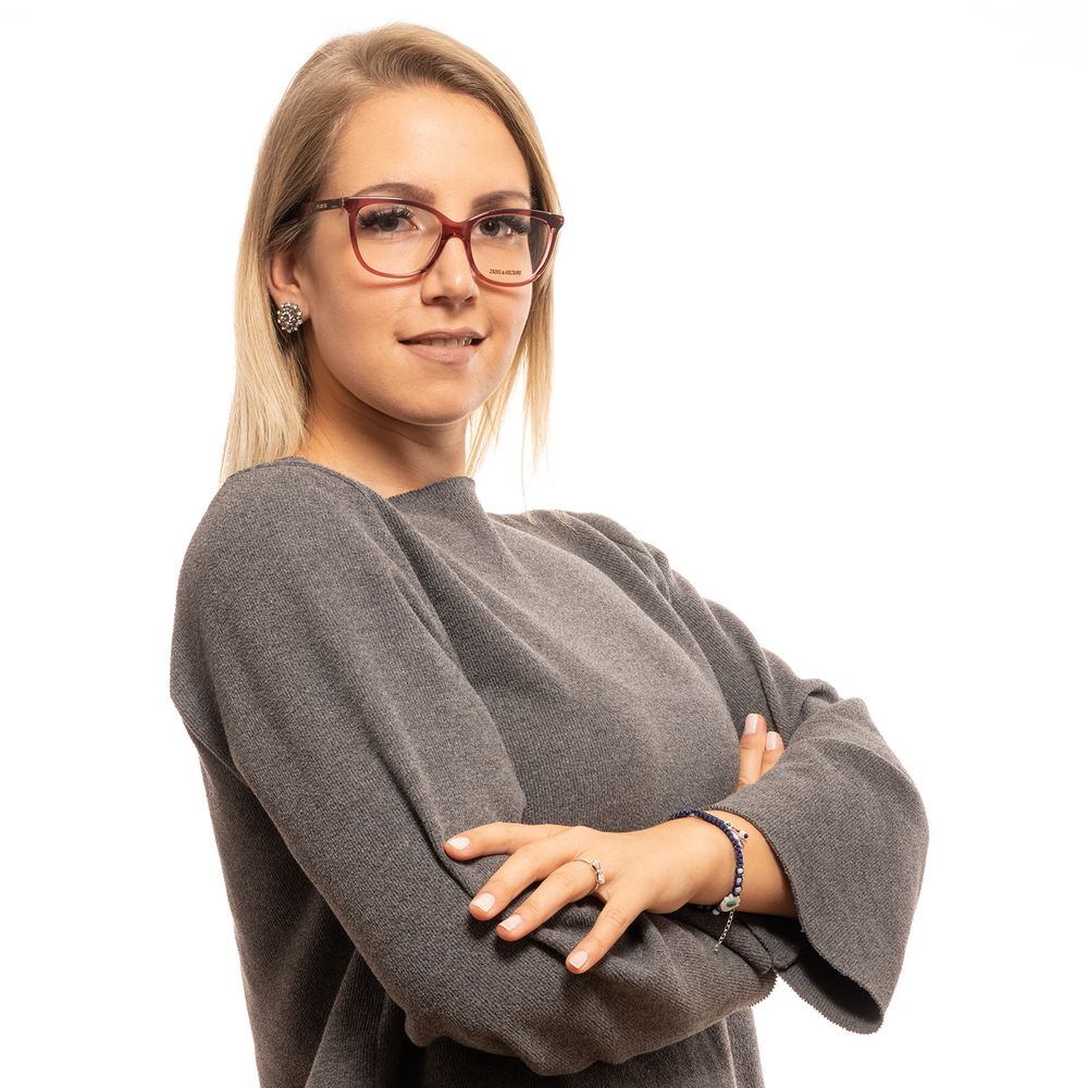 Zadig & Voltaire Red Women Glasses Frame $477.00 Zadig & Voltaire Luzworld