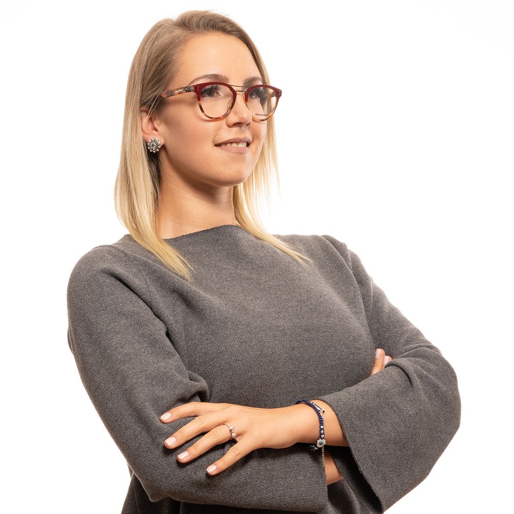 Zadig & Voltaire Red Women Glasses Frame $518.00 Zadig & Voltaire Luzworld