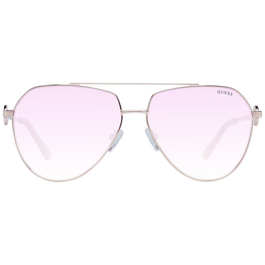 Guess Rose Gold Women Sunglass $195.00 Guess Luzworld