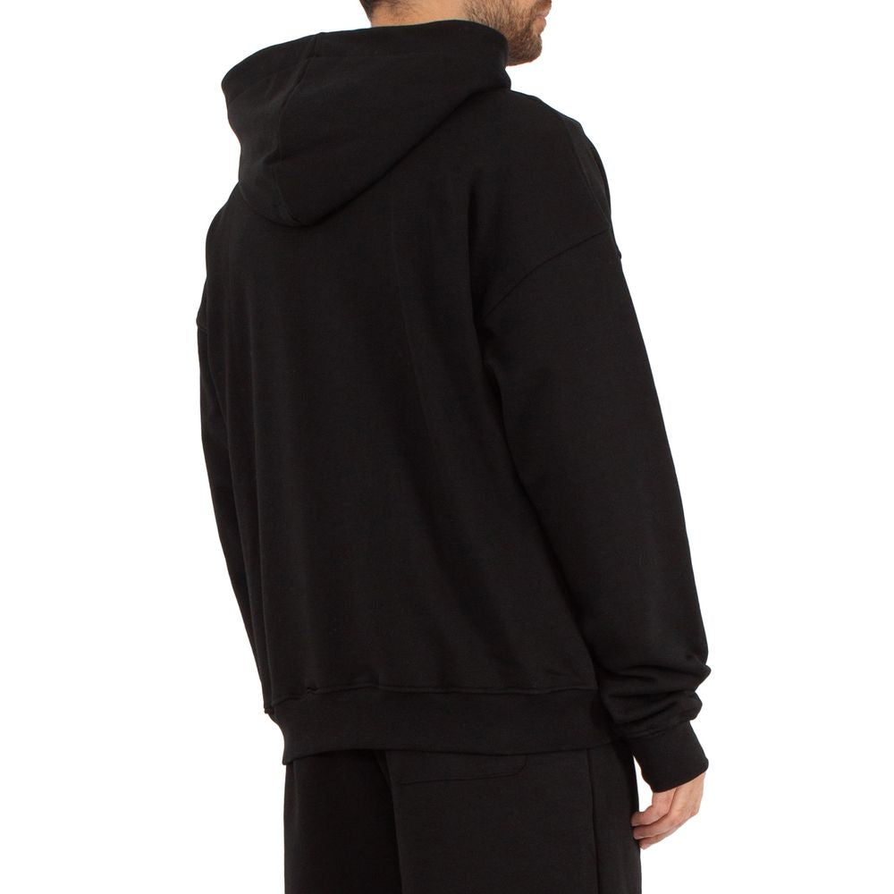 Comme Des Fuckdown Black Cotton Men's Hooded Sweatshirt $238.00 Comme Des Fuckdown Luzworld