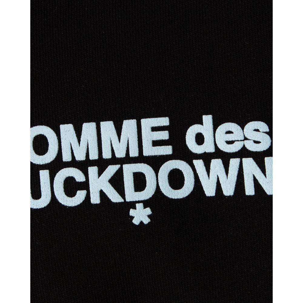 Comme Des Fuckdown Black Cotton Men's Hooded Sweatshirt $238.00 Comme Des Fuckdown Luzworld