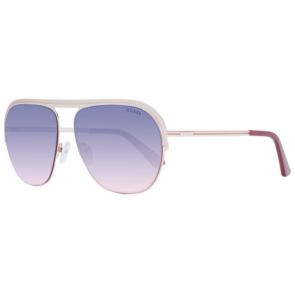 Guess Rose Gold Unisex Sunglass $218.00 Guess Luzworld