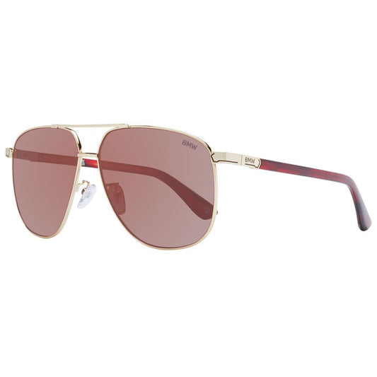 BMW Gold Men Sunglass $524.00 BMW Luzworld