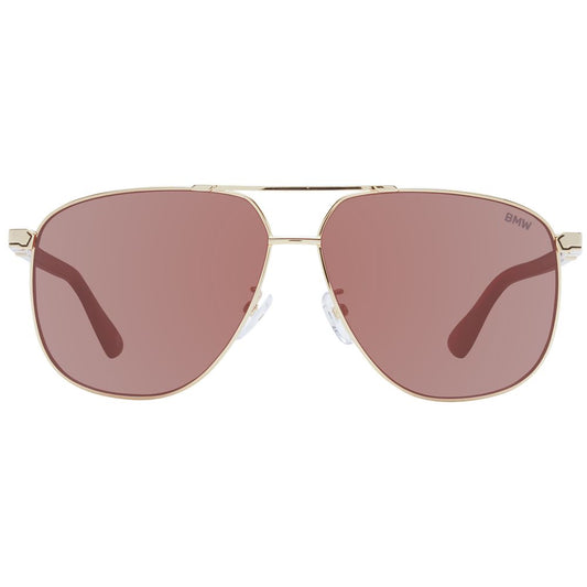 BMW Gold Men Sunglass $524.00 BMW Luzworld