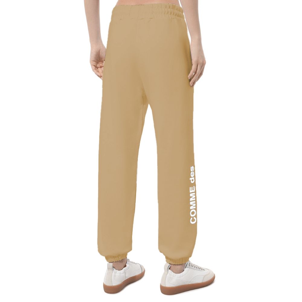Comme Des Fuckdown Brown Cotton Women Pants $194.00 Comme Des Fuckdown Luzworld