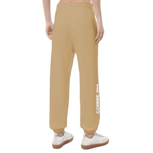 Comme Des Fuckdown Brown Cotton Women Pants $194.00 Comme Des Fuckdown Luzworld