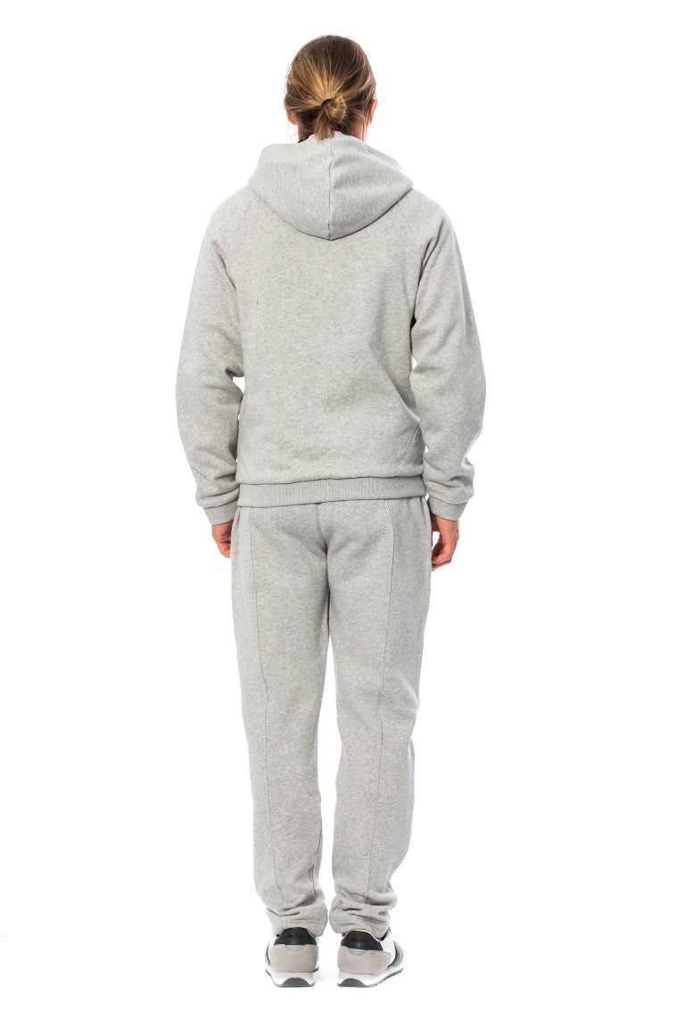 Billionaire Italian Couture Gray Cotton Hooded Sweatsuit $2027.00 Billionaire Italian Couture Luzworld