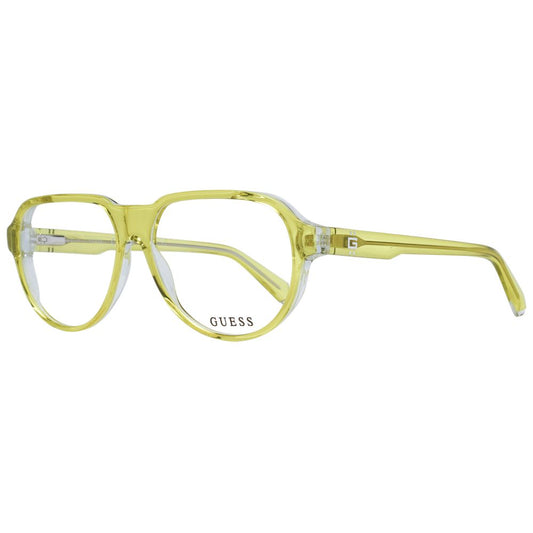 Guess Yellow Men Glasses Frame $221.00 Guess Luzworld