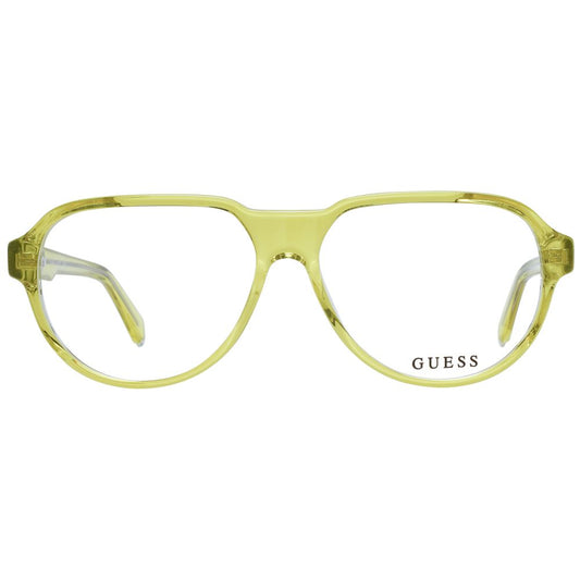 Guess Yellow Men Glasses Frame $221.00 Guess Luzworld