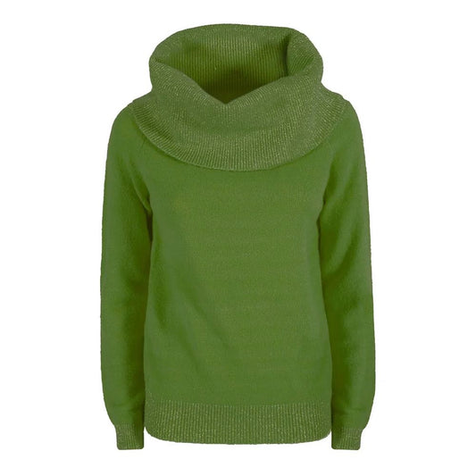 Yes Zee Green Viscose Sweater $136.00 Yes Zee Luzworld