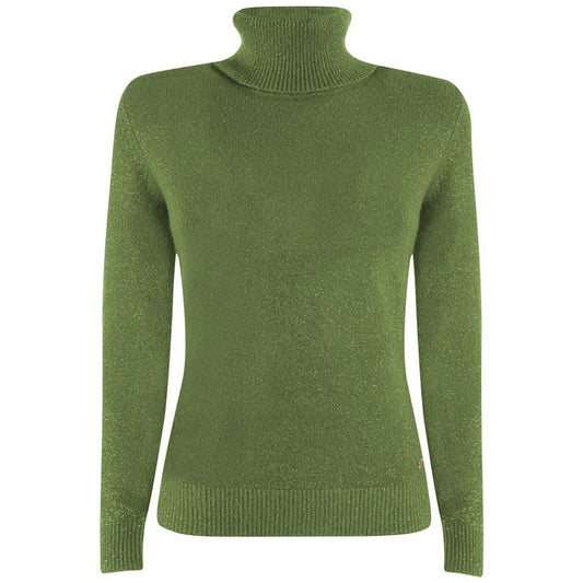 Yes Zee Green Viscose Sweater $136.00 Yes Zee Luzworld