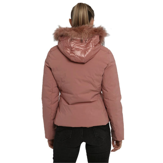 Yes Zee Pink Nylon Jackets & Coat $548.00 Yes Zee Luzworld