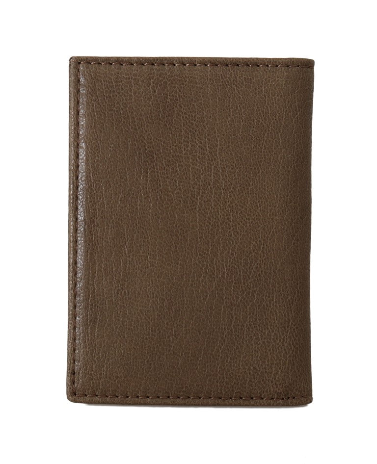 Billionaire Italian Couture Brown Leather Bifold Wallet $698.00 Billionaire Italian Couture Luzworld