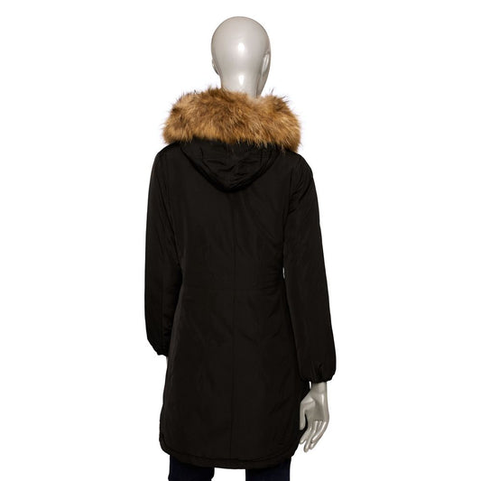 Baldinini Trend Black Polyester Women Jacket $696.00 Baldinini Trend Luzworld
