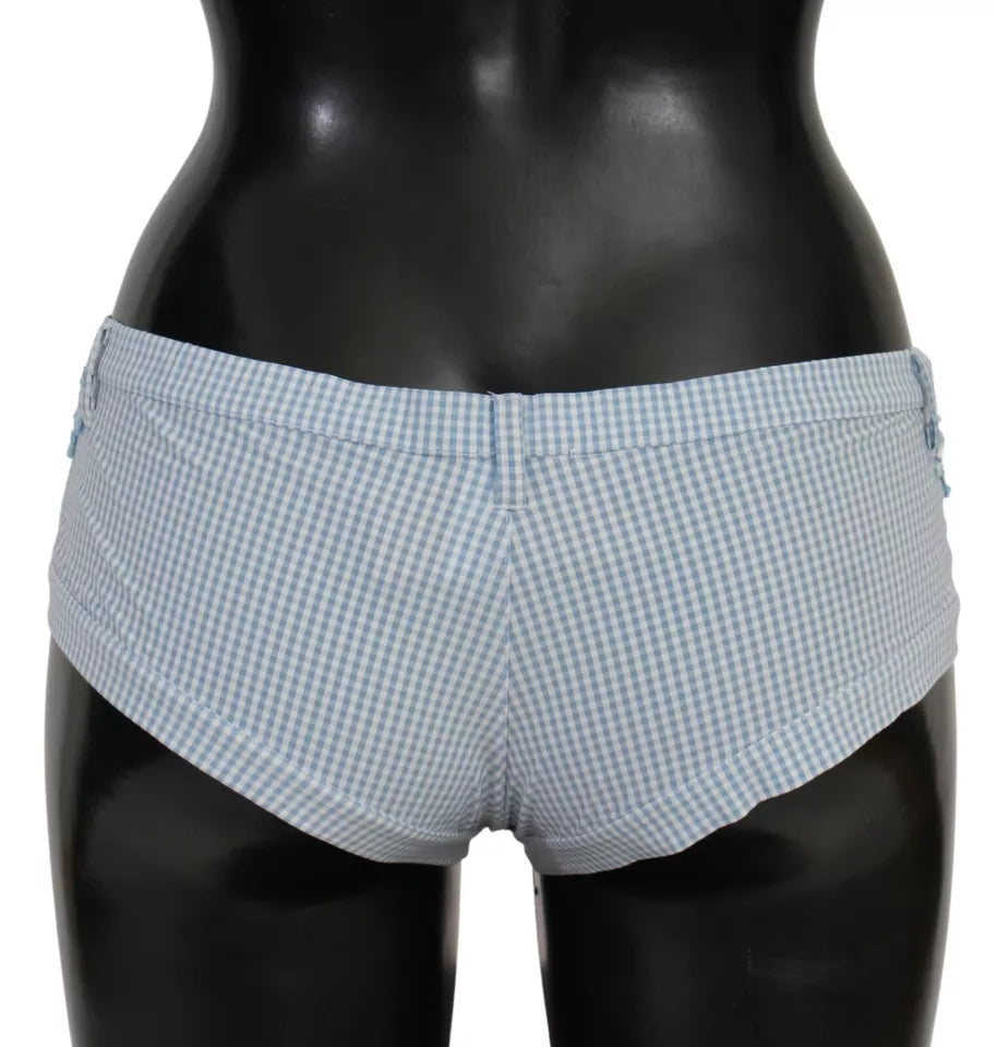 Ermanno Scervino Blue Beachwear Bottoms Swimsuit Shorts $150.00 Ermanno Scervino Luzworld