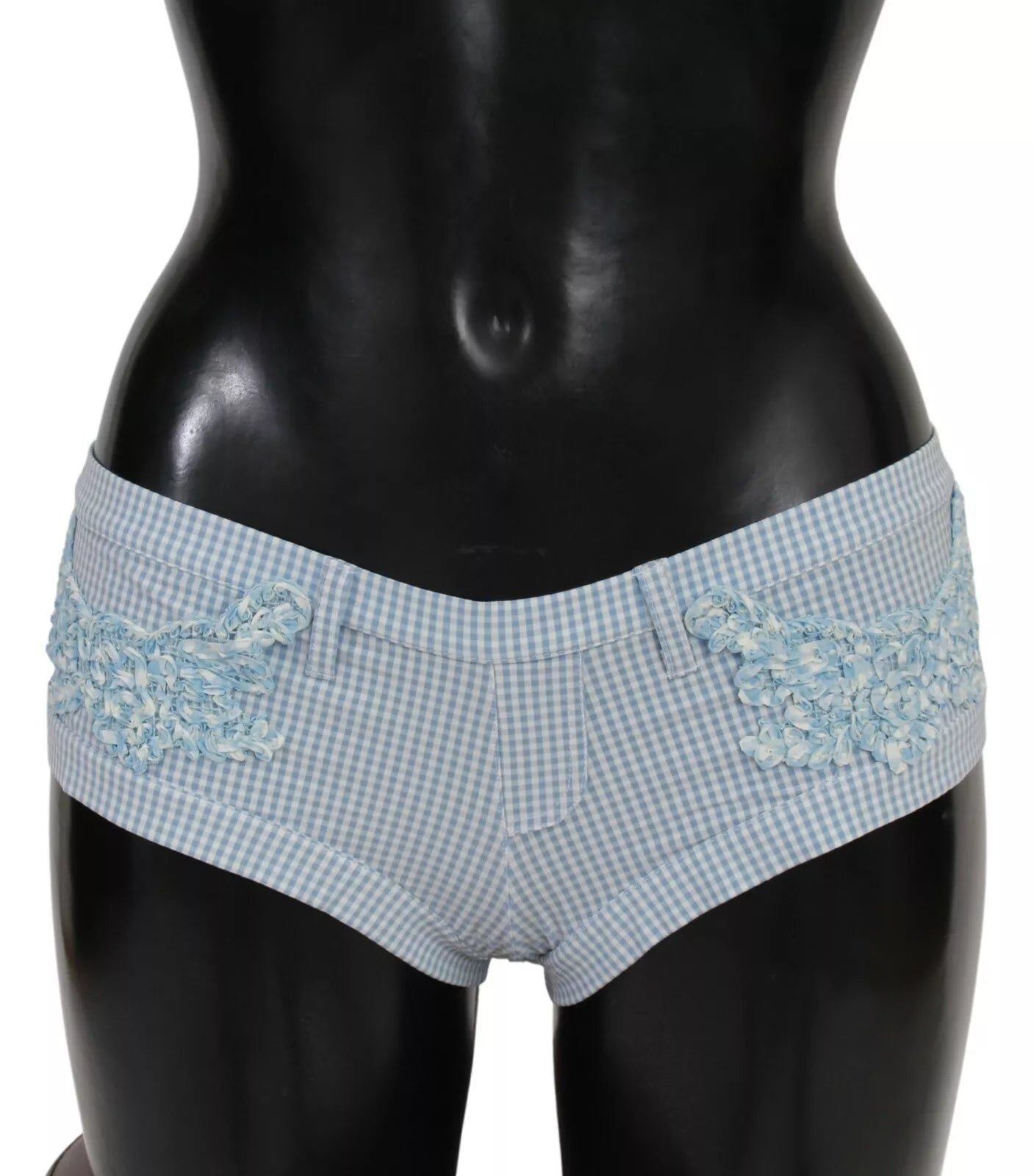 Ermanno Scervino Blue Beachwear Bottoms Swimsuit Shorts $150.00 Ermanno Scervino Luzworld
