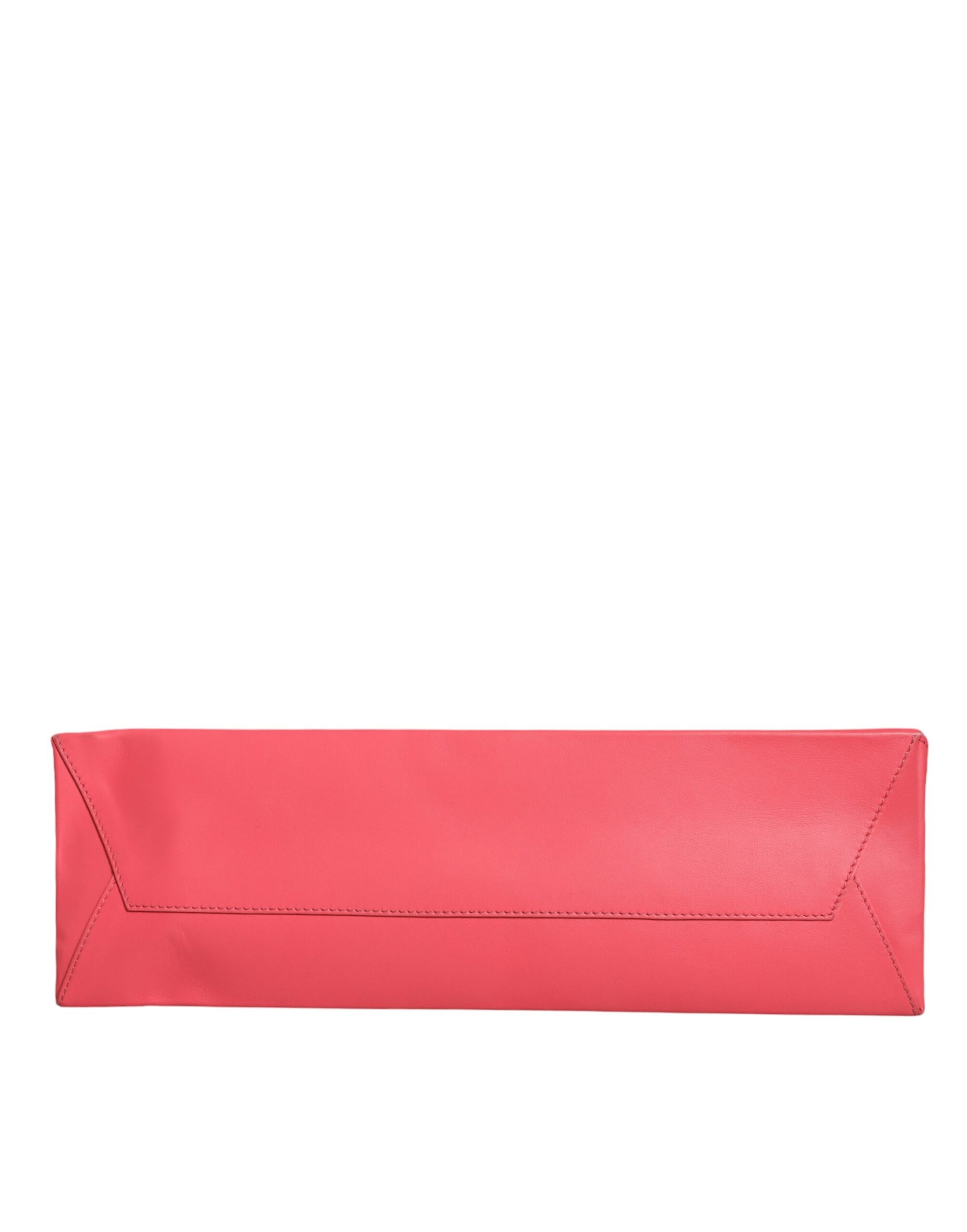 Alberta Ferretti Pink Leather Weekend Wednesday Shopping Tote Bag $1591.00 Alberta Ferretti Luzworld