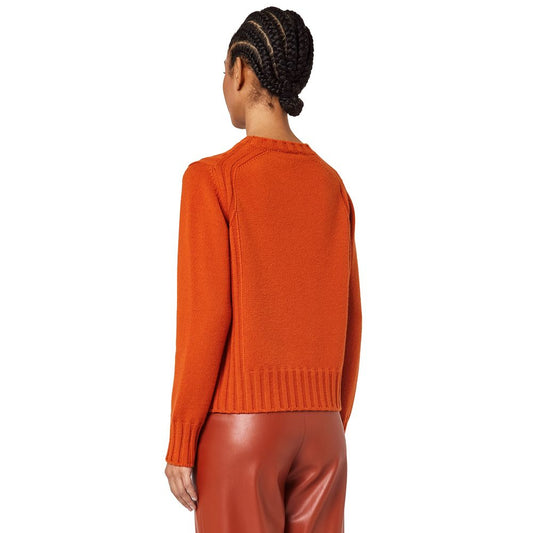Alpha Studio Orange Cashmere Sweater $892.00 Alpha Studio Luzworld