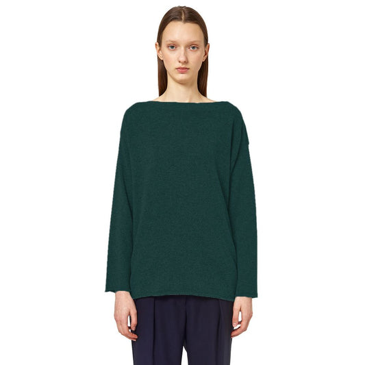 Alpha Studio Green Silk Sweater $741.00 Alpha Studio Luzworld