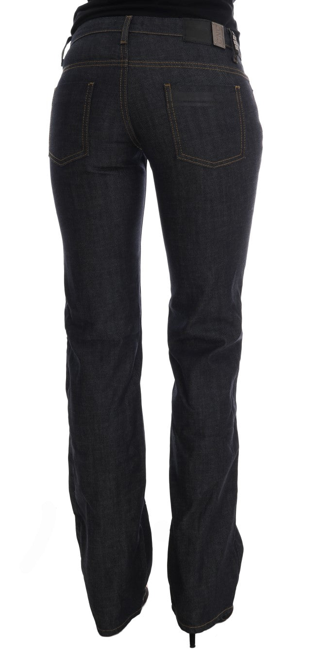Costume National Dark Blue Cotton Classic Fit Jeans $537.00 Costume National Luzworld