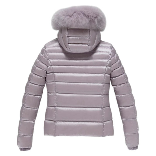 Refrigiwear Purple Nylon Women Jacket $682.00 Refrigiwear Luzworld