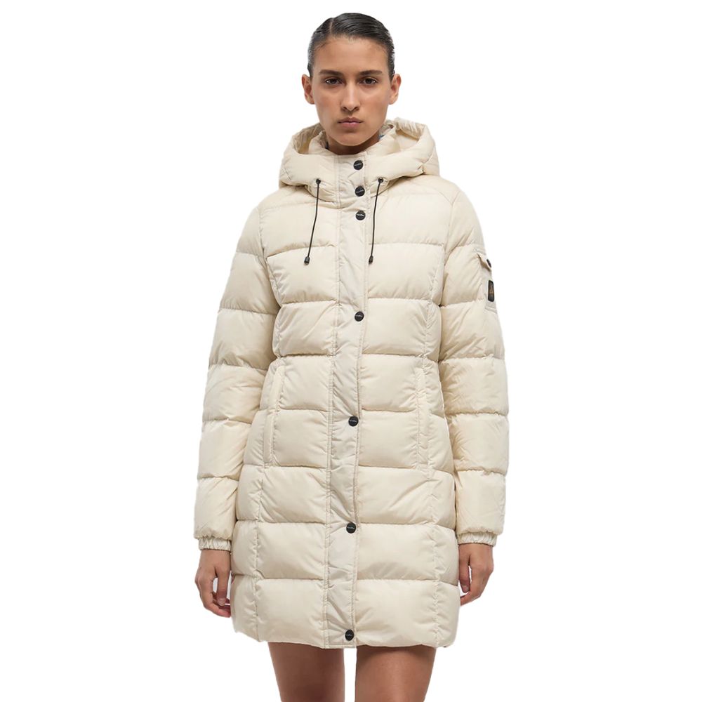 Refrigiwear White Nylon Jackets & Coat $710.00 Refrigiwear Luzworld