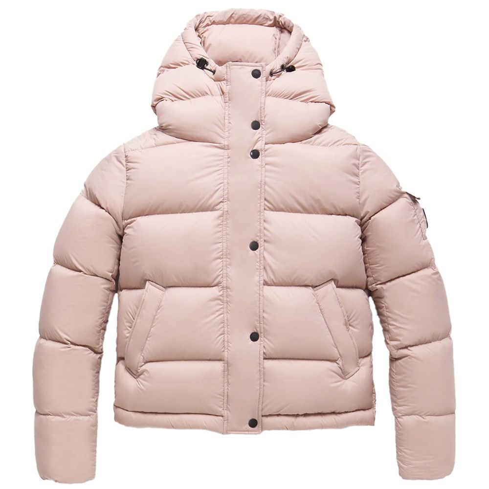 Refrigiwear Pink Polyester Jackets & Coat $640.00 Refrigiwear Luzworld