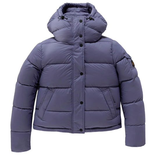 Refrigiwear Purple Polyester Jackets & Coat $640.00 Refrigiwear Luzworld
