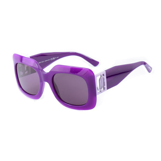 Jimmy Choo Purple Resin Sunglasses $645.00 Jimmy Choo Luzworld