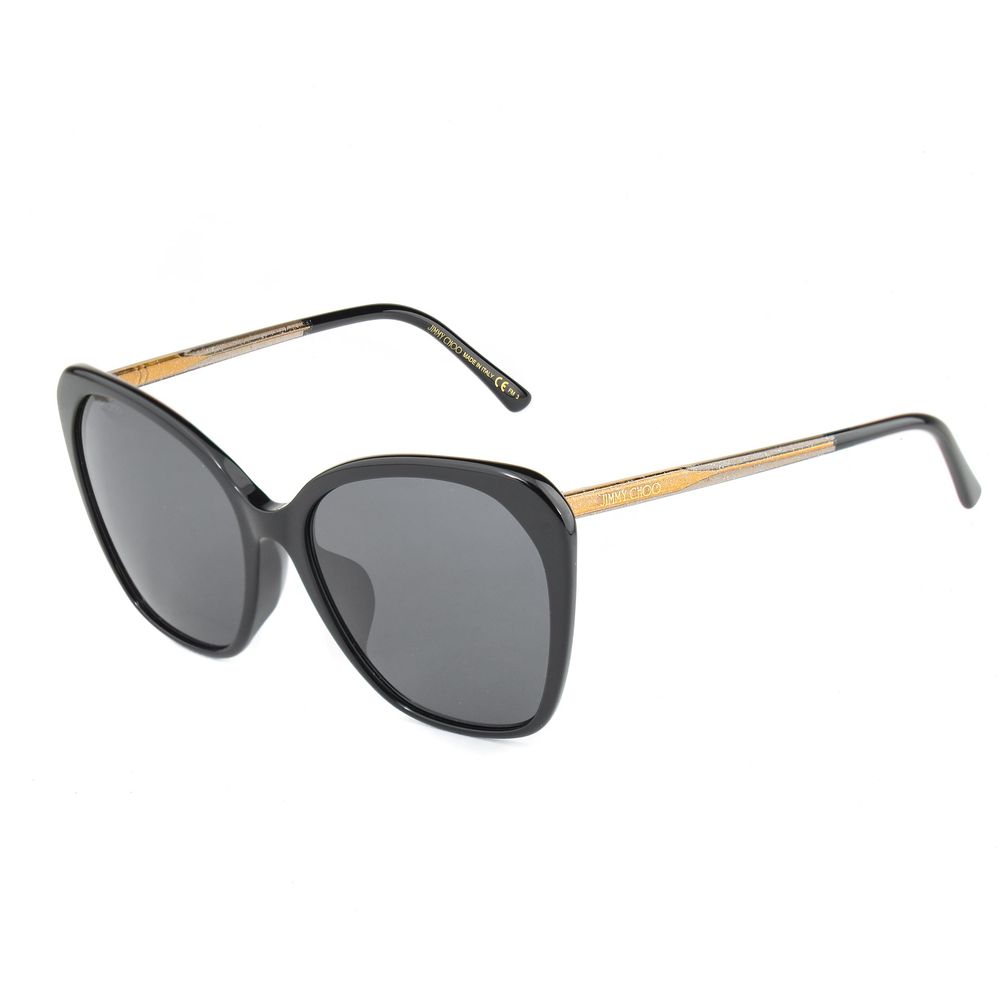 Jimmy Choo Black Metal Sunglasses $294.00 Jimmy Choo Luzworld