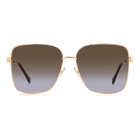 Jimmy Choo Gold Metal Sunglasses $580.00 Jimmy Choo Luzworld