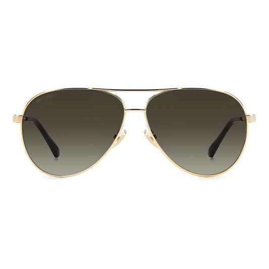 Jimmy Choo Gold Metal Sunglasses $639.00 Jimmy Choo Luzworld